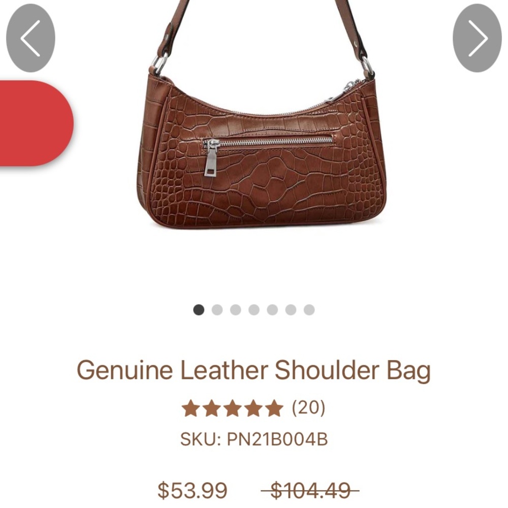 S-Zone Leather Purse - Picture 5 of 5